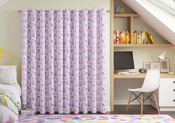 Magic Castle, Fairy Purple - Made to Measure Curtains - Image 6